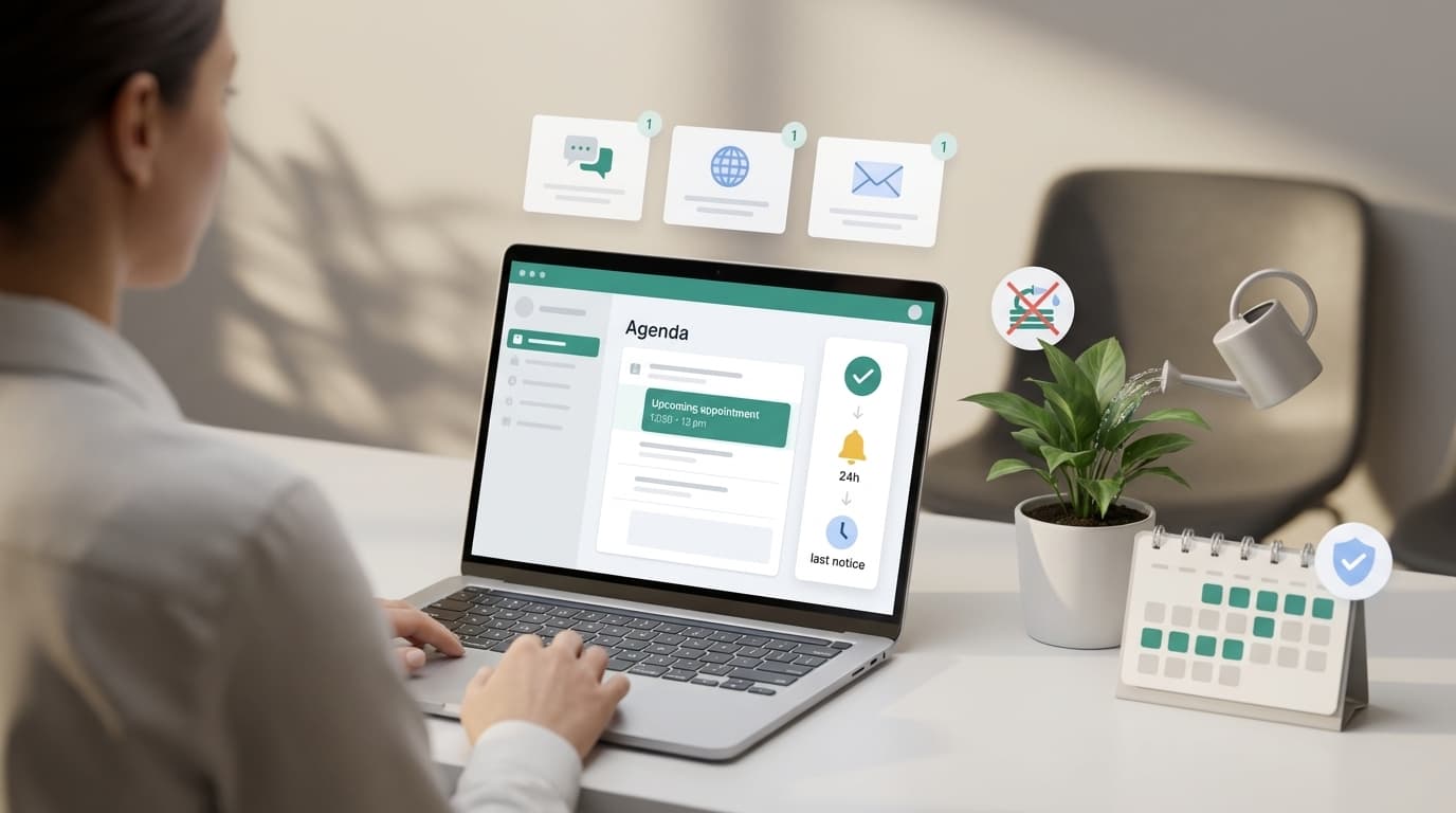 Cómo usar recordatorios por WhatsApp, SMS y email sin volverte spam