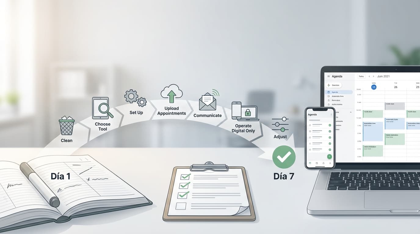 De Agenda en Papel a Digital: Guía Paso a Paso | OnTheDot